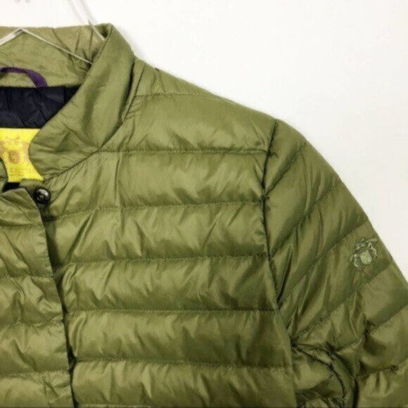 Witty Knitters | Green Long Sleeves Puffer Jacket Size Medium - Picture 2 of 8